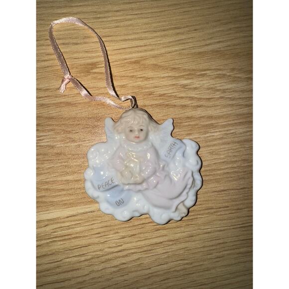 House of Lloyd Porcelain Angel CHRISTMAS Ornaments VINTAGE - Picture 3 of 7